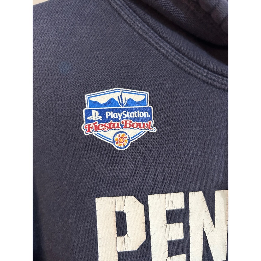Nike Penn State Unrivaled 2017 Fiesta Bowl Mcsorley Hoodie Mens Large Navy Blue View 5